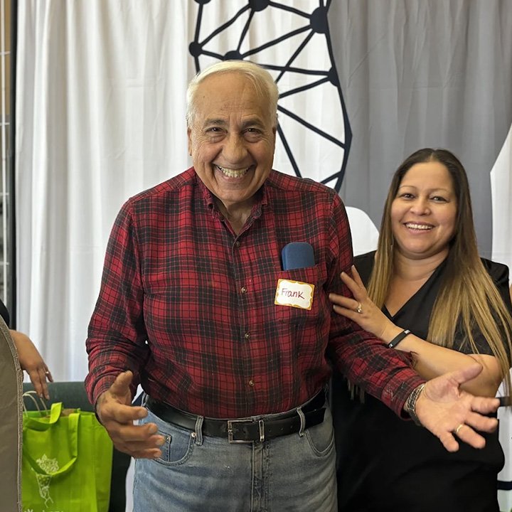 Happy patient after receiving emergency dental treatment in Stafford, VA