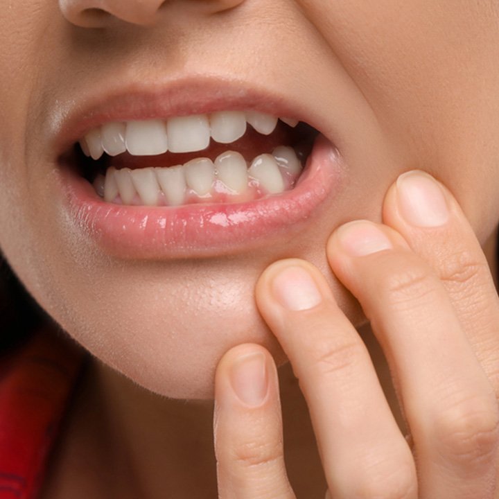 Patient after receiving dental scaling and root planing in Stafford, VA